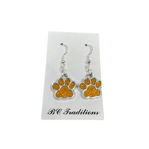 3/$25 Paw Print Dangle Earrings